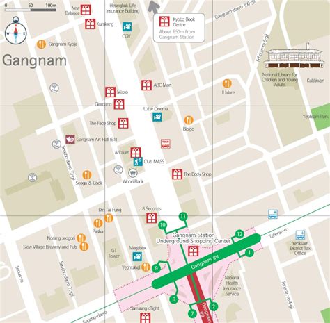 seoul gangnam shopping|gangnam seoul map.